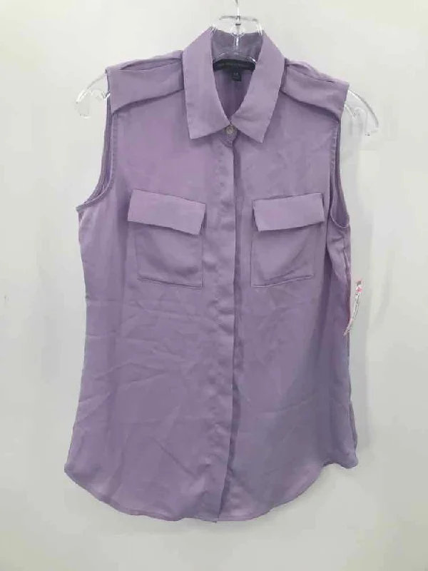 Pre-Owned Banana Republic Purple Size XS Tank Top activewear tank top