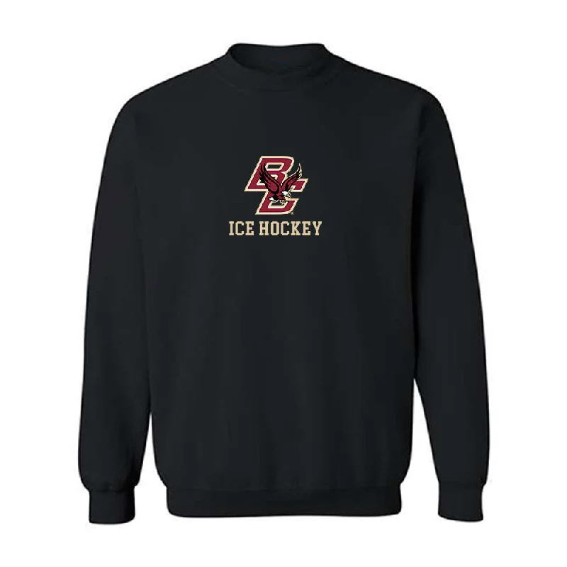 Boston College - NCAA Women's Ice Hockey : Lauren Glaser - Classic Shersey Crewneck Sweatshirt Hoodie with Hood Adjustable Protection