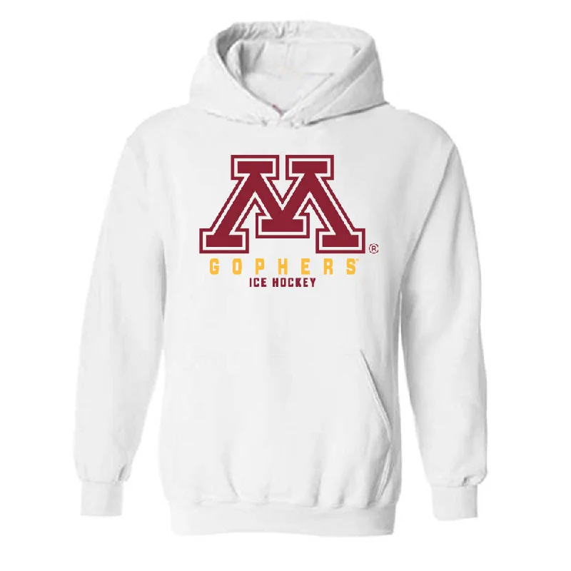 Minnesota - NCAA Women's Ice Hockey : Skylar Vetter - Classic Shersey Hooded Sweatshirt Hoodie Dress Longline Feminine