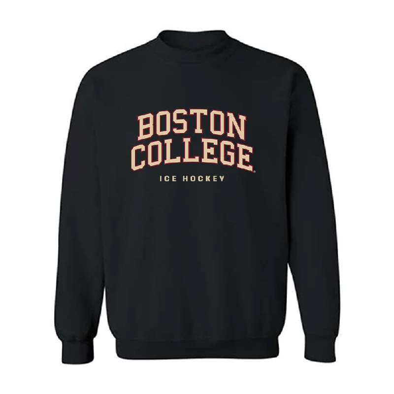 Boston College - NCAA Women's Ice Hockey : Olivia Maffeo - Classic Shersey Crewneck Sweatshirt Hoodie with Hem Detail Decorative Unique