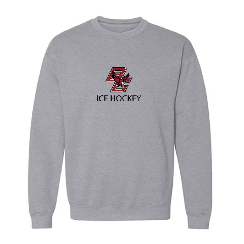 Boston College - NCAA Women's Ice Hockey : Alanna Devlin - Classic Shersey Crewneck Sweatshirt Hoodie with V-Neck Classic Versatile