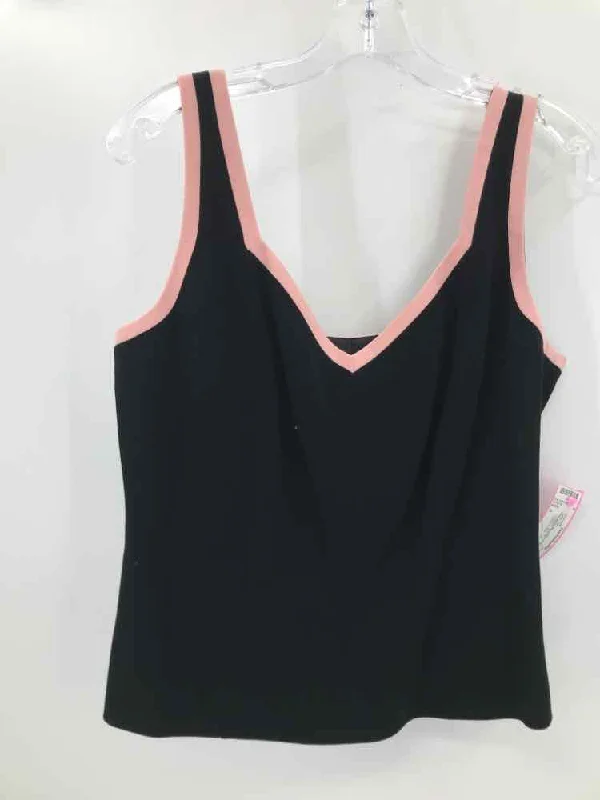 Pre-Owned Doncaster Black Size 6 Tank Top strapless tank top