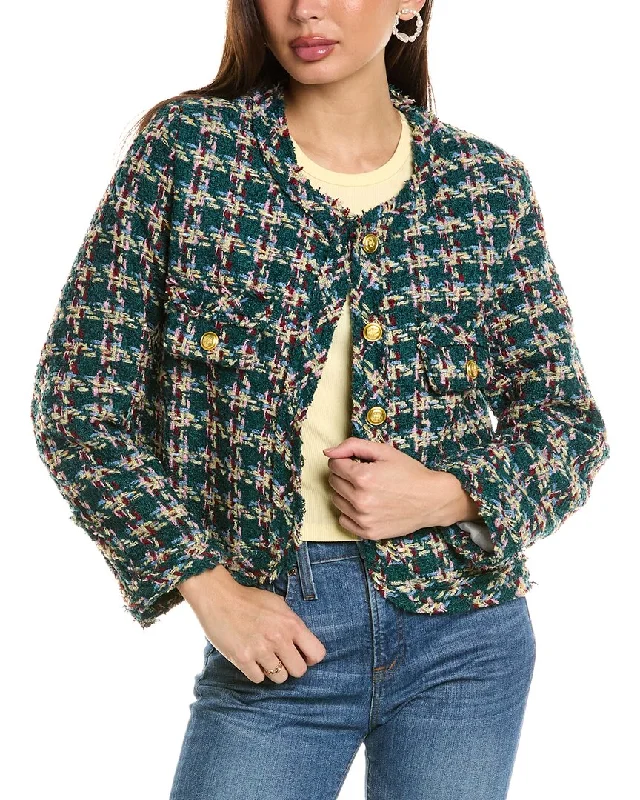 Beulah Sweater Zippered Buttoned Snapped