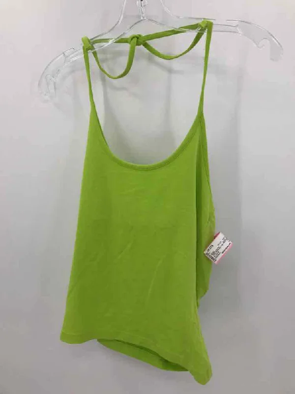 Pre-Owned Lilly Pulitzer Green Size XS Halter Tank Top flirty tank top