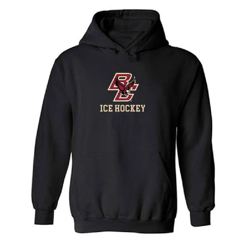 Boston College - NCAA Women's Ice Hockey : Kiera Dempsey - Classic Shersey Hooded Sweatshirt Hoodie with Pastel Soft Subtle