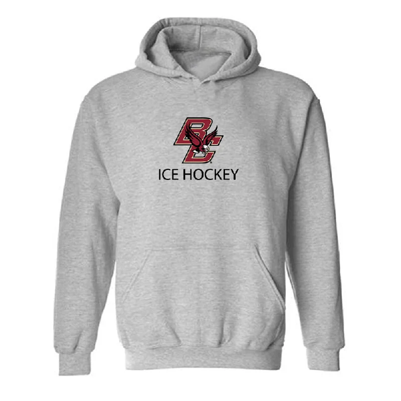 Boston College - NCAA Women's Ice Hockey : Olivia Maffeo - Classic Shersey Hooded Sweatshirt Hoodie with Hem Ribbing Snug Secure