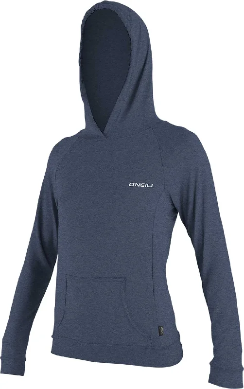 O'Neill Ladies' Hybrid Long Sleeve Pullover Sun Hoodie 2019 Hoodie with Slit Hem Functional Movement