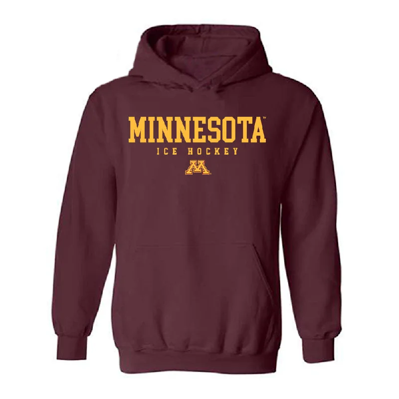 Minnesota - NCAA Women's Ice Hockey : Madeline Wethington - Classic Shersey Hooded Sweatshirt Hoodie with Mesh Breathable Sporty