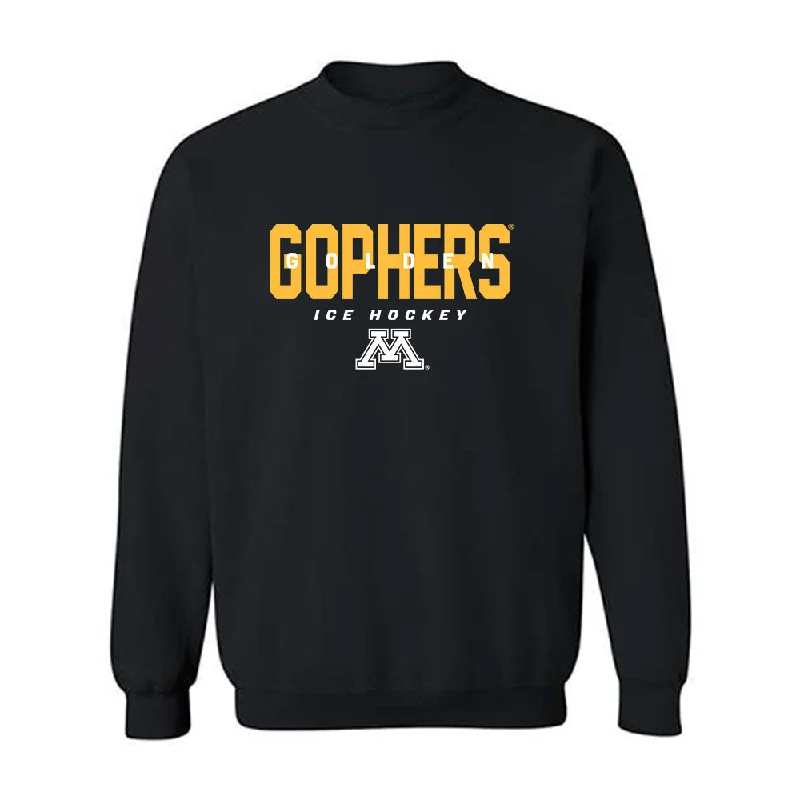 Minnesota - NCAA Women's Ice Hockey : Emily Zumwinkle - Classic Fashion Shersey Crewneck Sweatshirt Hoodie with Half-Zip Sporty Casual