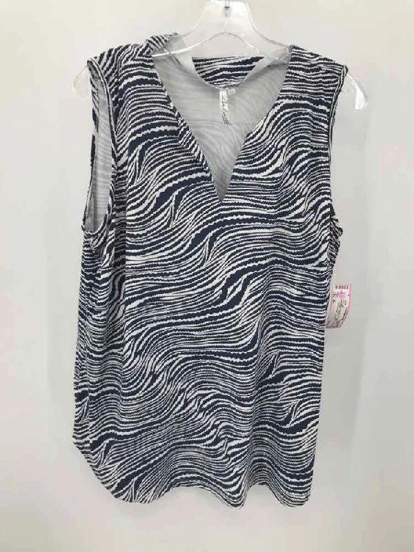 Pre-Owned Lulu B Blue Size XL Tank Top breathable tank top