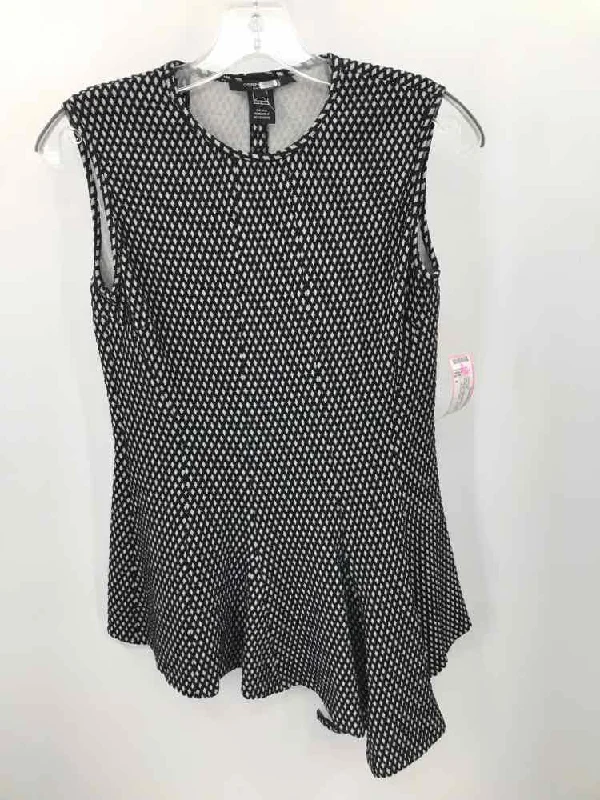 Pre-Owned Derek Lam Black Size 6 Tank Top cherry red tank