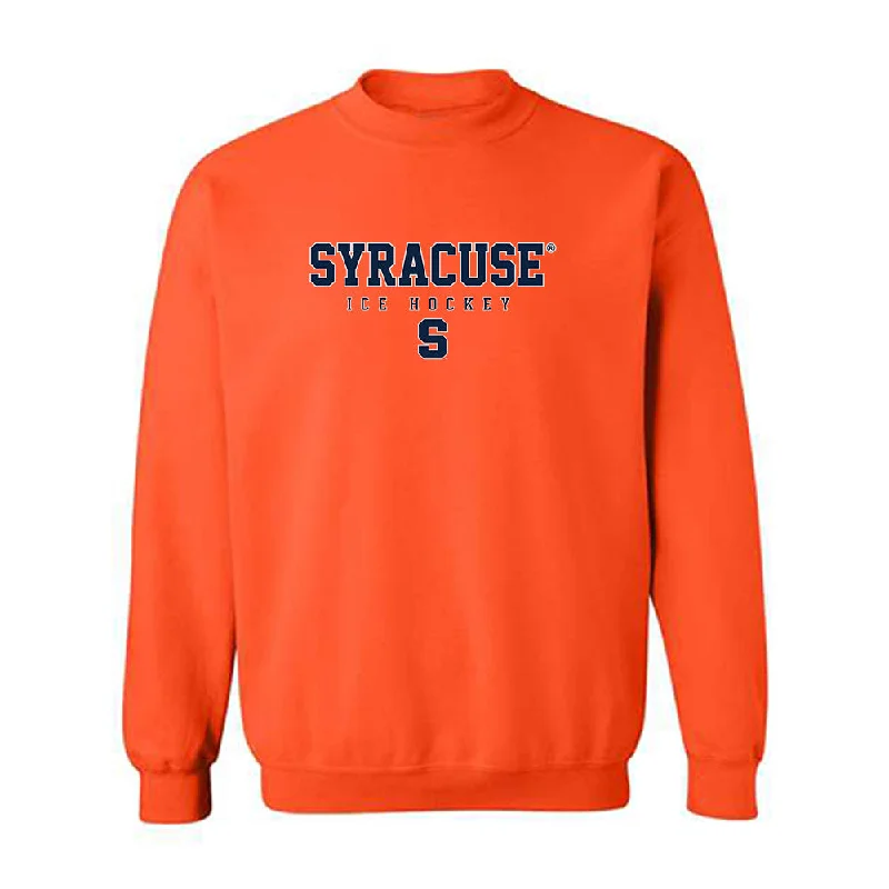 Syracuse - NCAA Women's Ice Hockey : Maika Paquin - Crewneck Sweatshirt Hoodie with High-Low Hem Asymmetrical Trendy