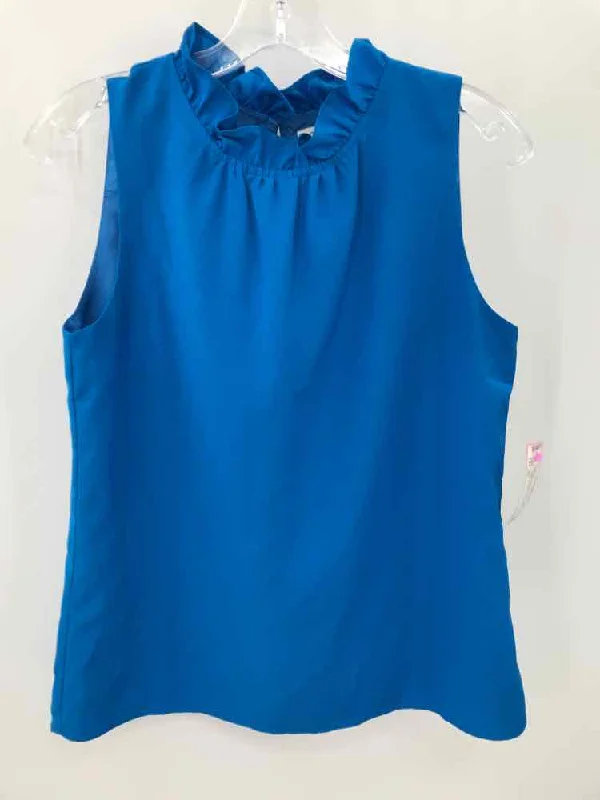 Pre-Owned J Crew Blue Size XS Tank Top loose fit tank