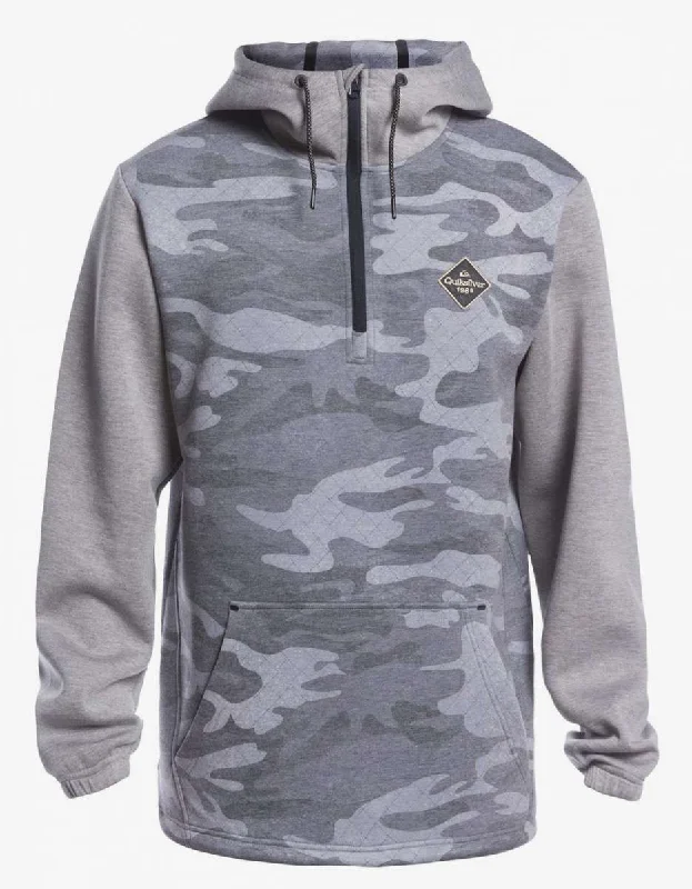 Quiksilver Shredder Hoodie 2021 Hoodie with Emblem Brand Identity