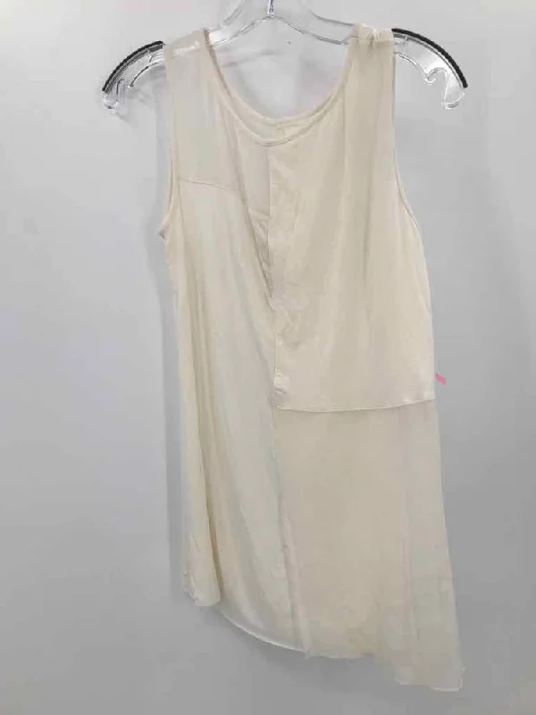 Pre-Owned Bailey 44 Ivory Size Medium Tank Top lace back tank