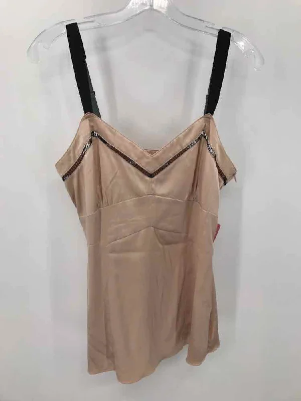 Pre-Owned Oonagh Tan Size 6 Tank Top layering tank top