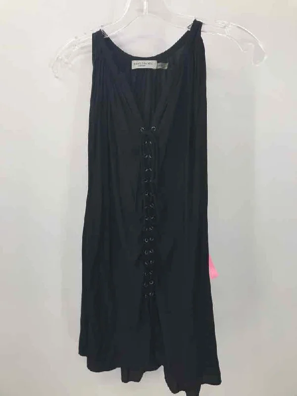 Pre-Owned Ramy Brook Black Size Medium Tank Top flowy tank top