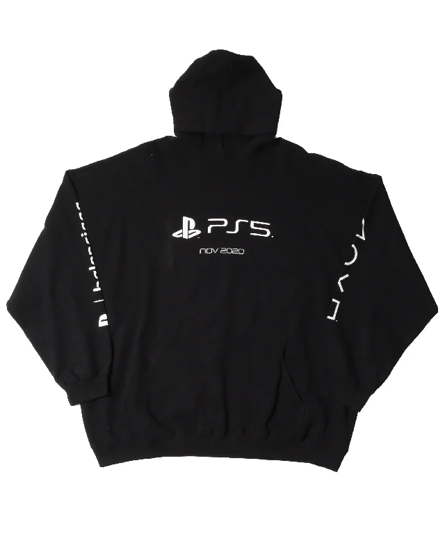 Playstation 5 Hoodie Hoodie with Cuffed Sleeves Snug Secure